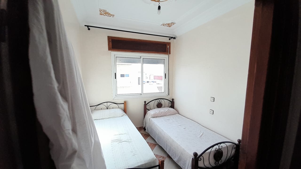 Appartement à vendre à mdiq 2 chambre salon balcon 4ème étage 61mètres portefeuille